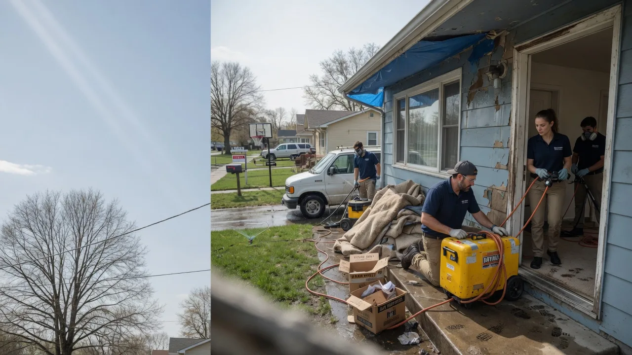 Basement Flood Cleanup in Mayfield, KS near me